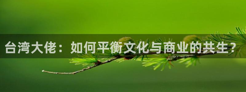 威九国际环保：台湾大佬：如何平衡文化与商业的共生？