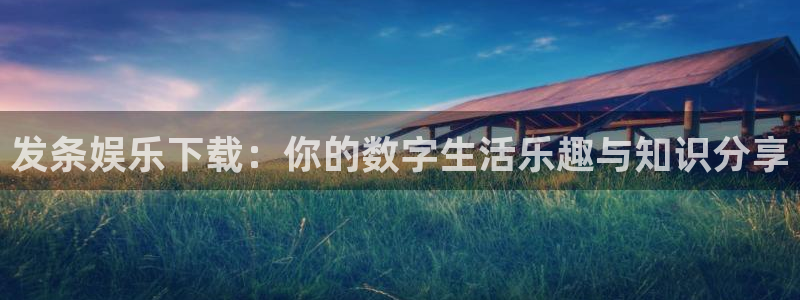 威九国际3登录：发条娱乐下载：你的数字生活乐趣与知识分享