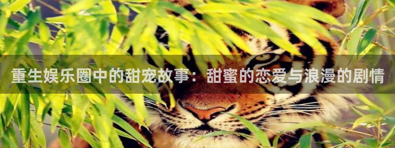 威九国际2登录入口：重生娱乐圈中的甜宠故事：甜蜜的恋爱与浪漫的剧情